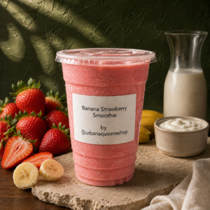 Banana Strawberry Smoothie